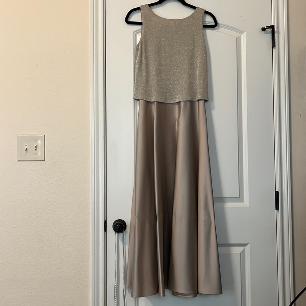 Champagne maxi dress